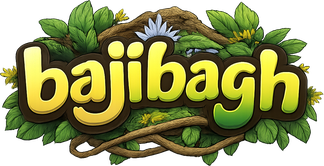 bajibagh নীল সবুজ লোগো